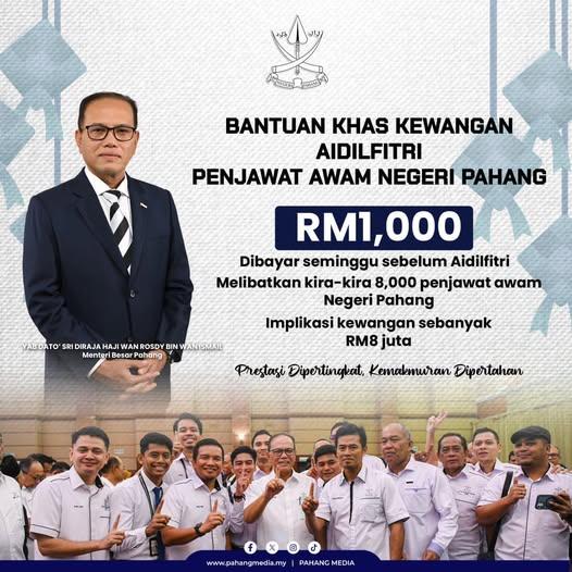 BANTUAN KHAS KEWANGAN AIDILFITRI RM1,000 TAHUN 2025
