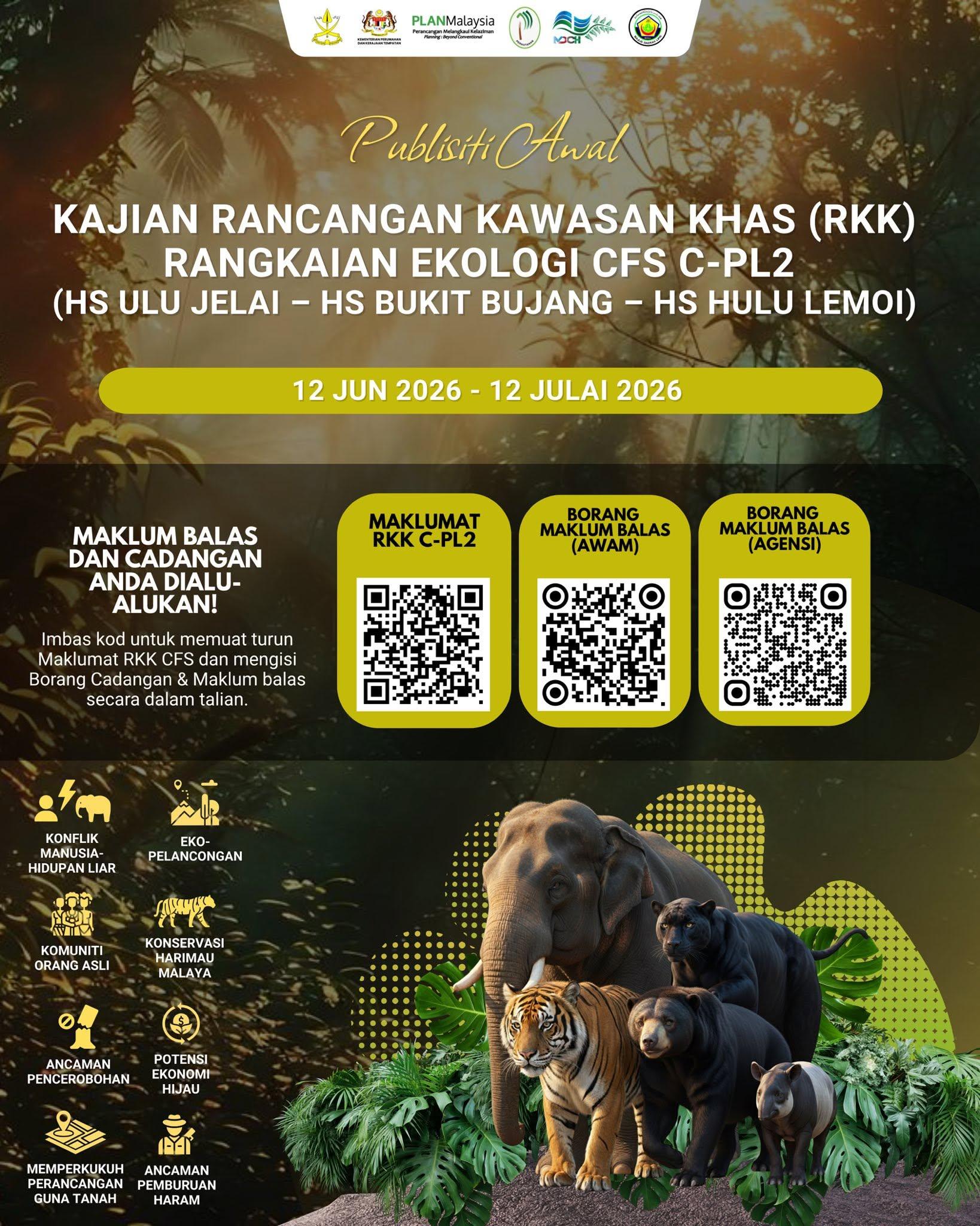 Kajian Rancangan Kawasan Khas Rangkaian Ekologi Central Forest Spine