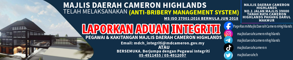 LAPORKAN ADUAN INTEGRITI UTAMA